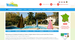 Desktop Screenshot of domaine-castex.com